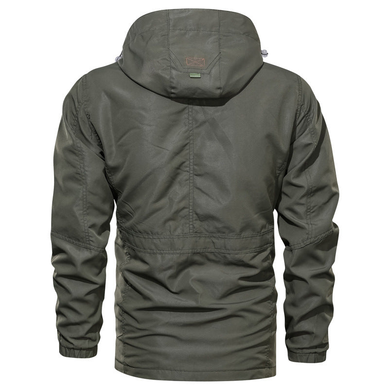 Men's Hooded Outdoor Jacket | Aliyya.Store