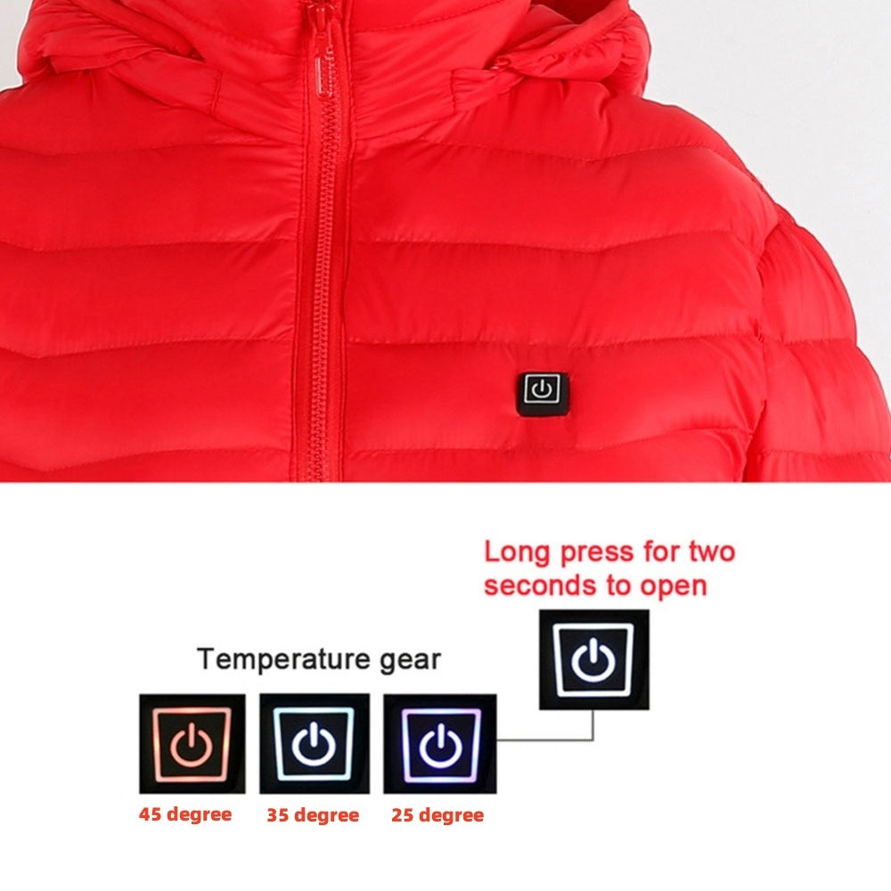 Heated Jacket Coat | USB Electric Jacket Coat | Aliyya.Store