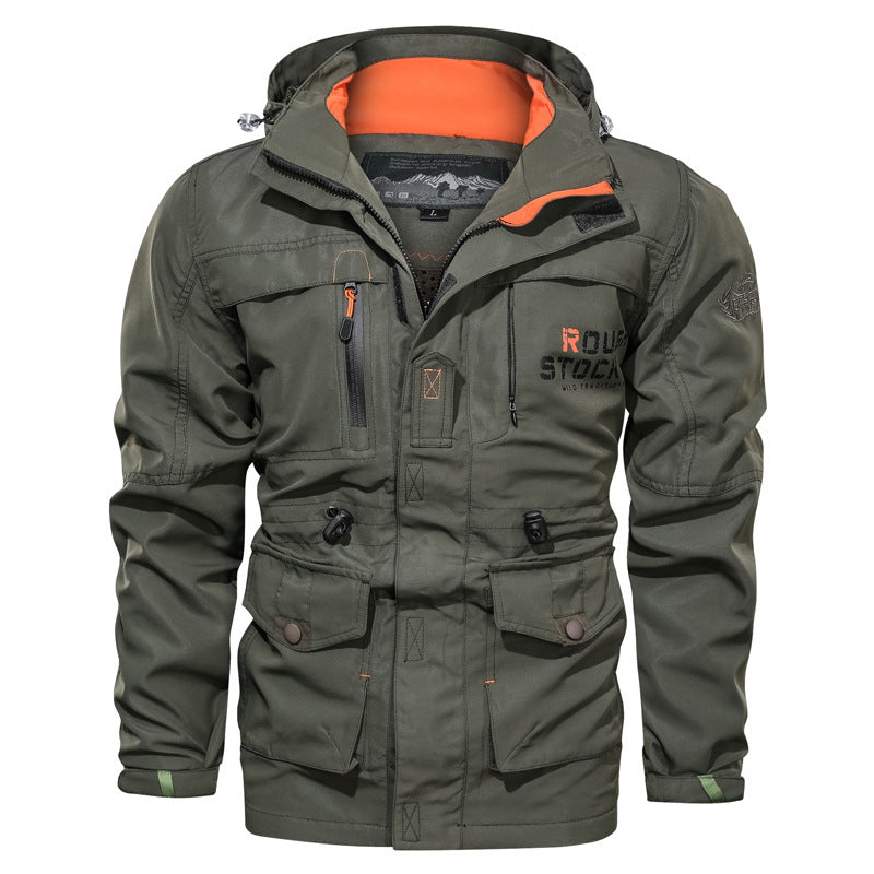 Men's Hooded Outdoor Jacket | Aliyya.Store