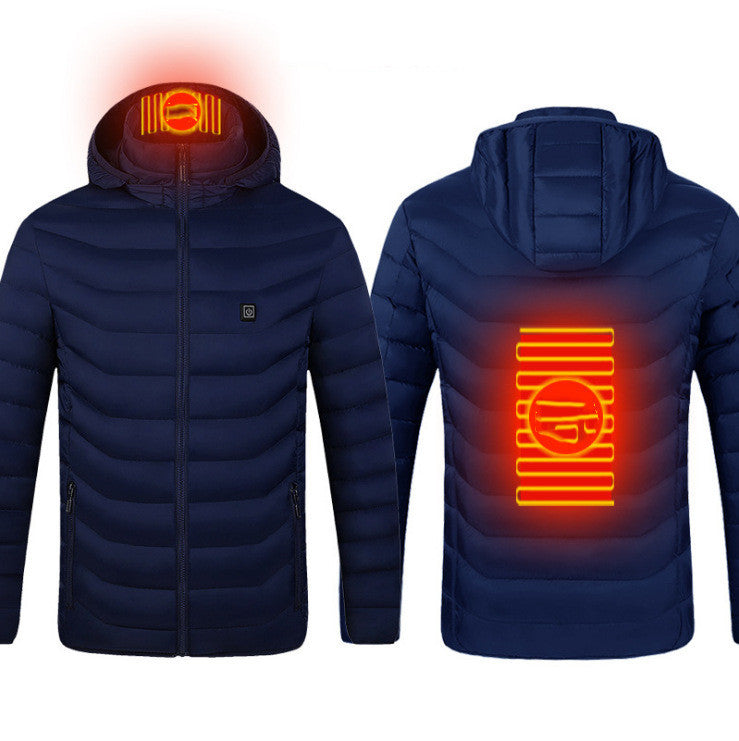 Heated Jacket Coat | USB Electric Jacket Coat | Aliyya.Store