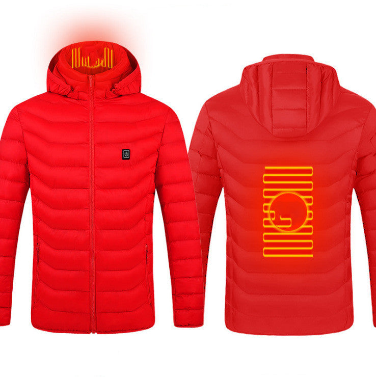 Heated Jacket Coat | USB Electric Jacket Coat | Aliyya.Store