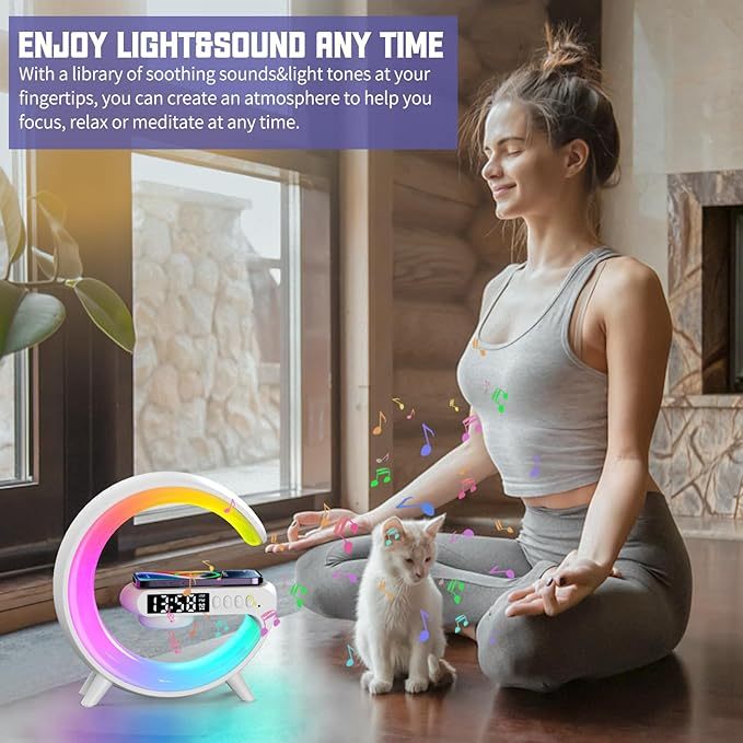 Intelligent G-Shaped LED Lamp with Bluetooth | Aliyya.Store