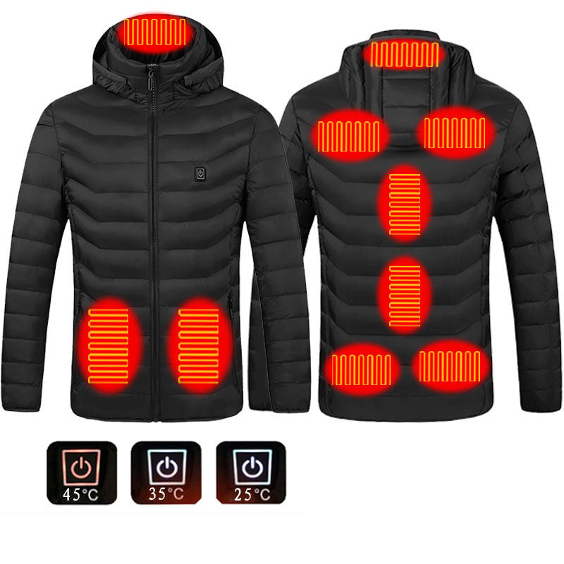 Heated Jacket Coat | USB Electric Jacket Coat | Aliyya.Store