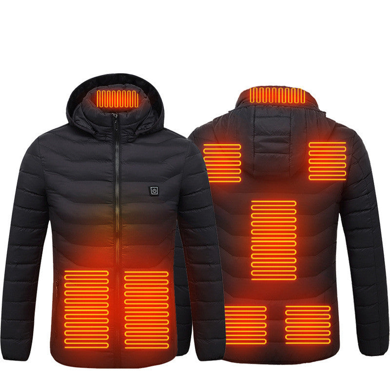 Heated Jacket Coat | USB Electric Jacket Coat | Aliyya.Store